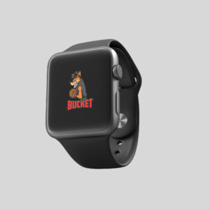red and black waist bands with a mybucket sticker